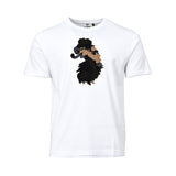 Luke Infilapenny Men's White T-Shirt with multitone lion graphic – Shop the Latest Online