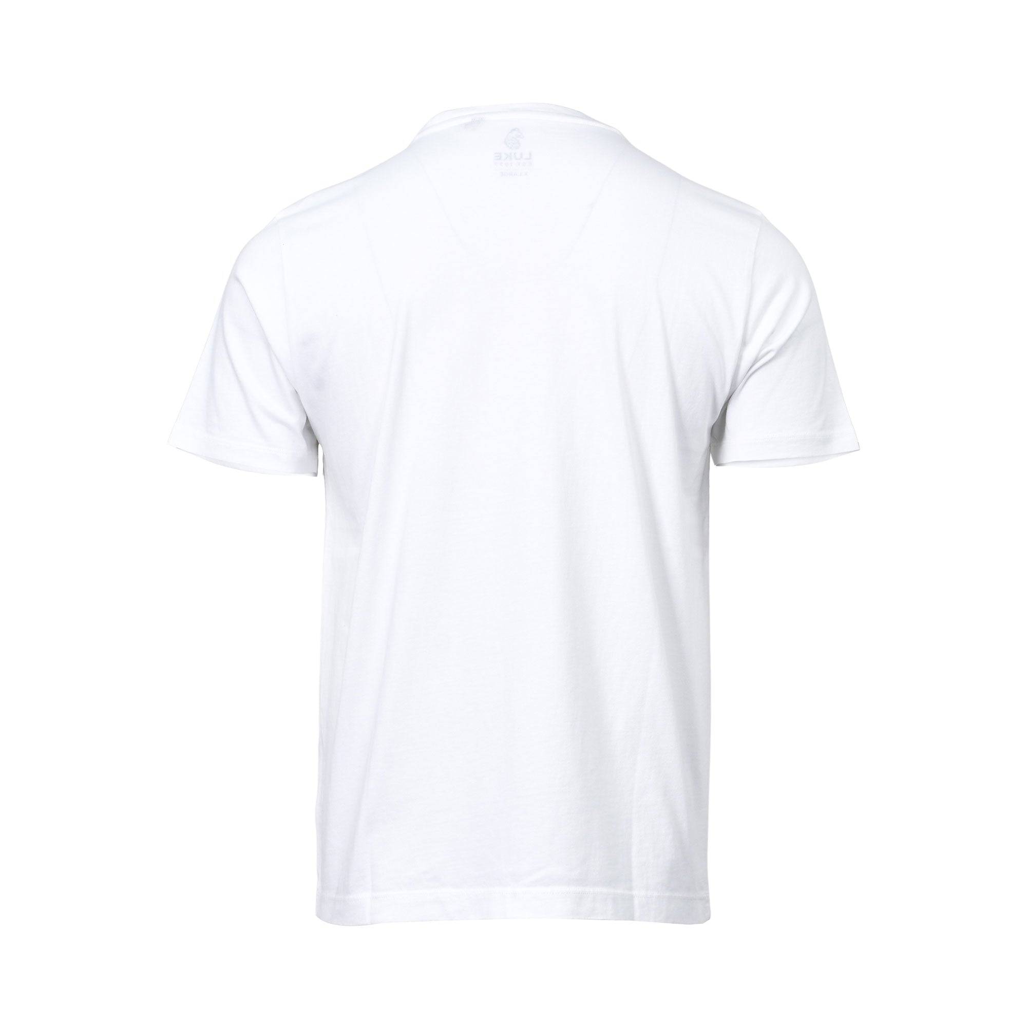 Luke Infilapenny Men's White T-Shirt with multitone lion graphic – Shop the Latest Online