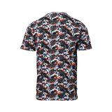 Luke Men’s Tropical Printed T-Shirt with abstract multicolor pattern – Shop Now Online