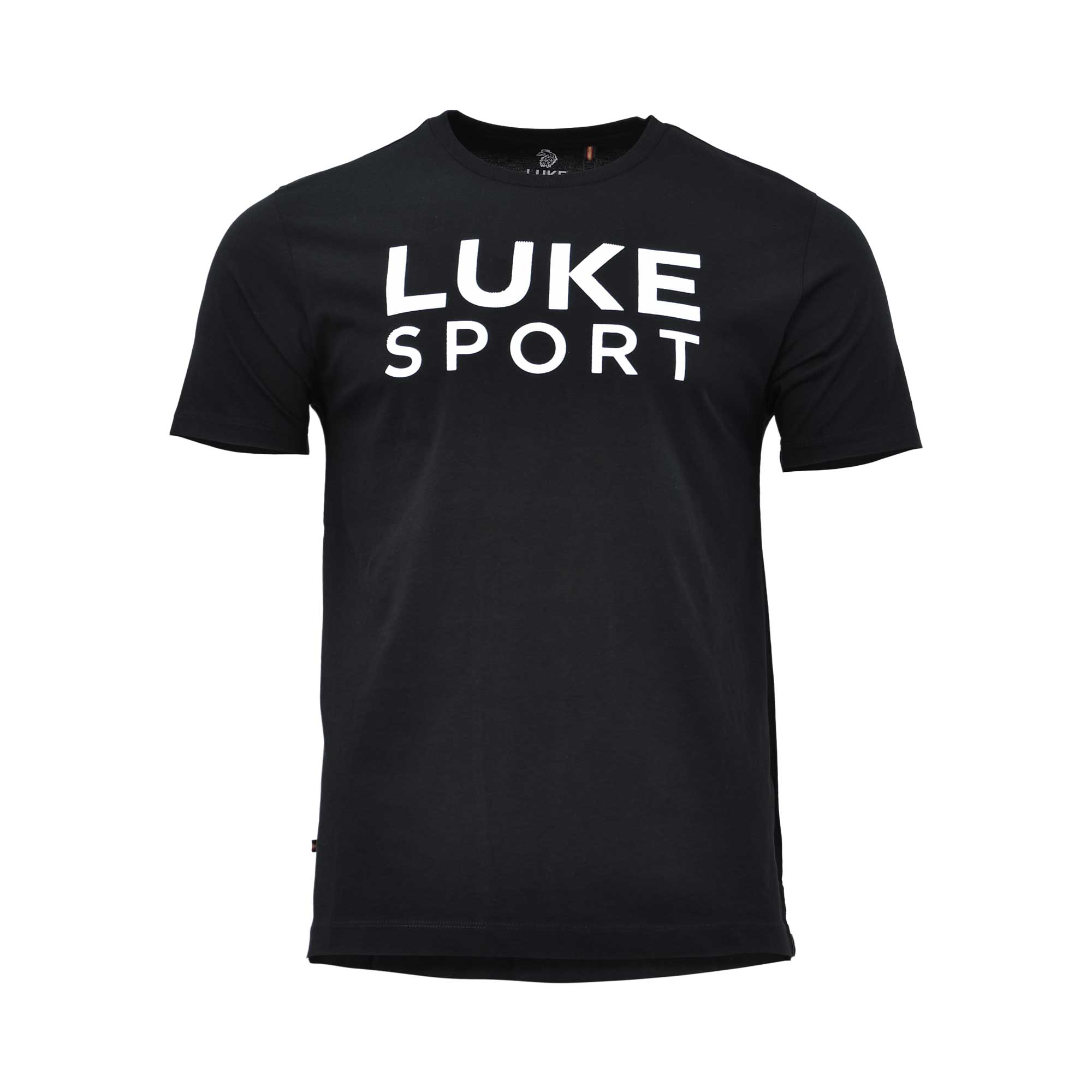 Luke Sport Men’s Black T-Shirt front view – Now Online