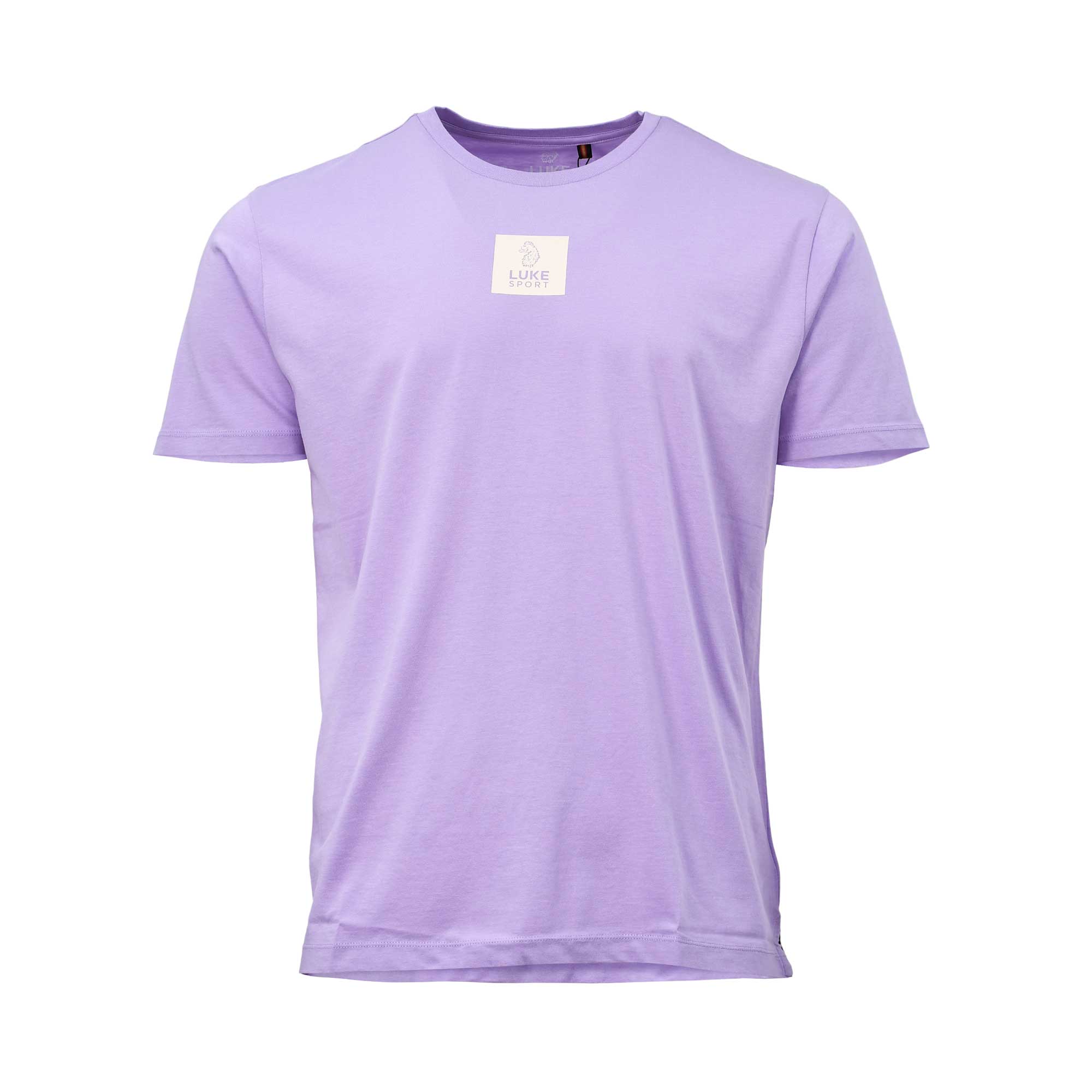 Luke Sport Men’s Lavender T-Shirt with chest logo – Shop Now Online