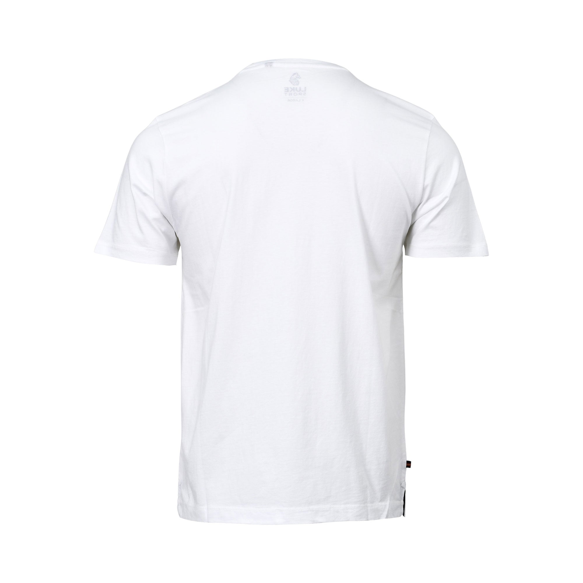 Luke Sport Men’s White T-Shirt back view – Now Online