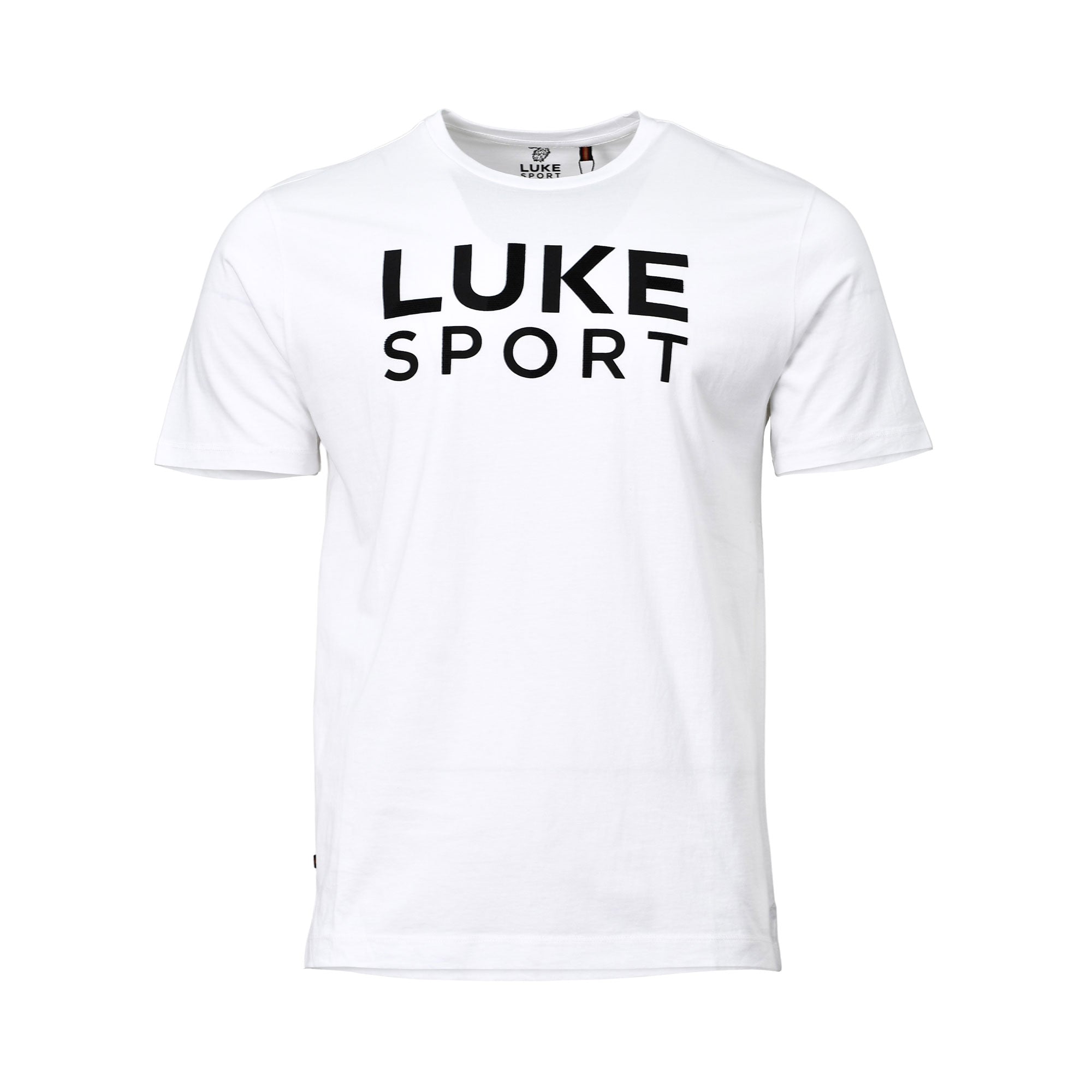 Luke Sport Men’s White T-Shirt front view – Now Online