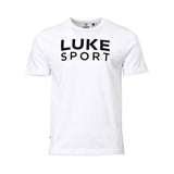 Luke Sport Men’s White T-Shirt front view – Now Online