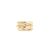 Shashi Lynx Ring Gold