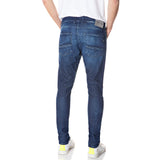 Replay Men's Dark Blue Skinny Low Crotch Jean
