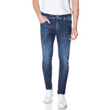 Replay Men's Dark Blue Skinny Low Crotch Jean
