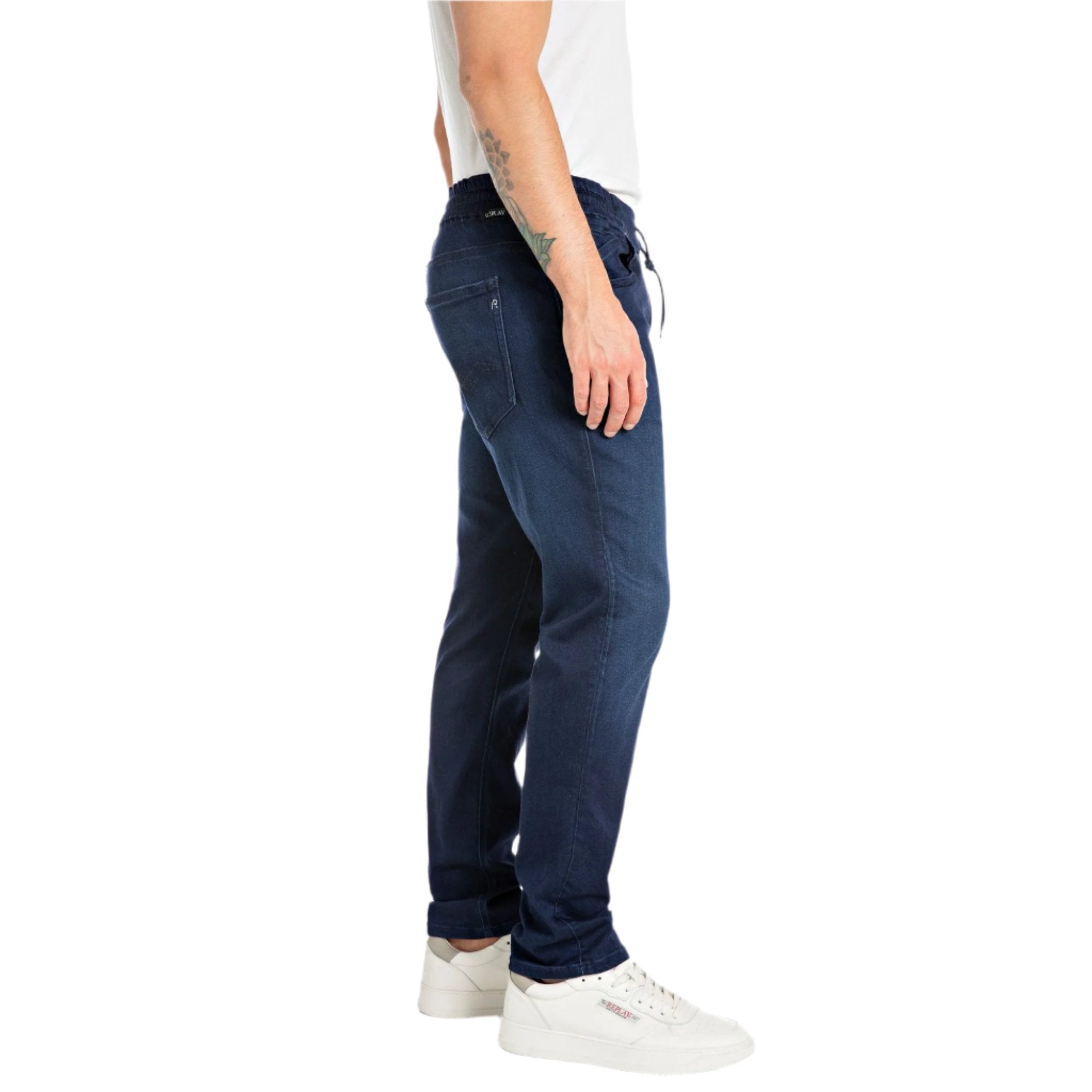 Replay Men's Lanny Slim Tapered Jeans | All Clothing | Denim | GCC | Men | Mens | Mens Fashion Replay Men's Lanny Slim Tapered Jeans | All Clothing | Denim | GCC | Men | Mens | Mens Fashion
