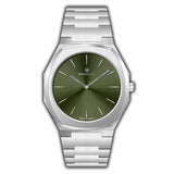 Monteva Slim SKA Gents  Watch with Green Dial