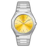 Monteva Slim SKA Gents Watch with Yellow Dial