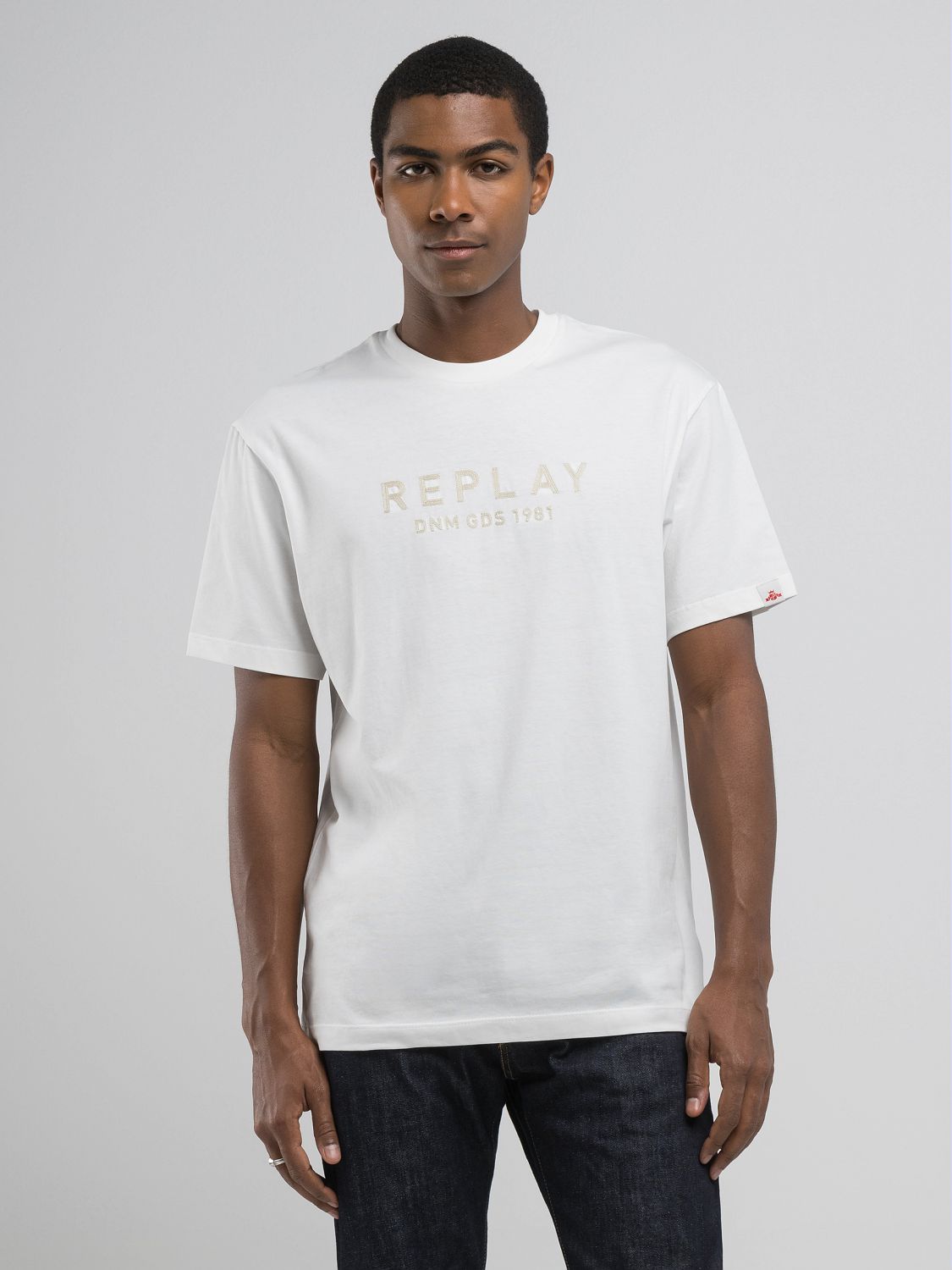 Replay Men's Relaxed-Fit T-shirt Lettering | All Clothing | departure-to-desk | GCC | Men | Mens | Mens Fashion | new-season-2025 | Tops & T-Shirts Replay Men's Relaxed-Fit T-shirt Lettering | All Clothing | departure-to-desk | GCC | Men | Mens | Mens Fashion | new-season-2025 | Tops & T-Shirts