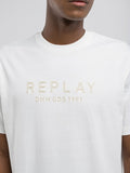 Replay Men's Relaxed-Fit T-shirt Lettering