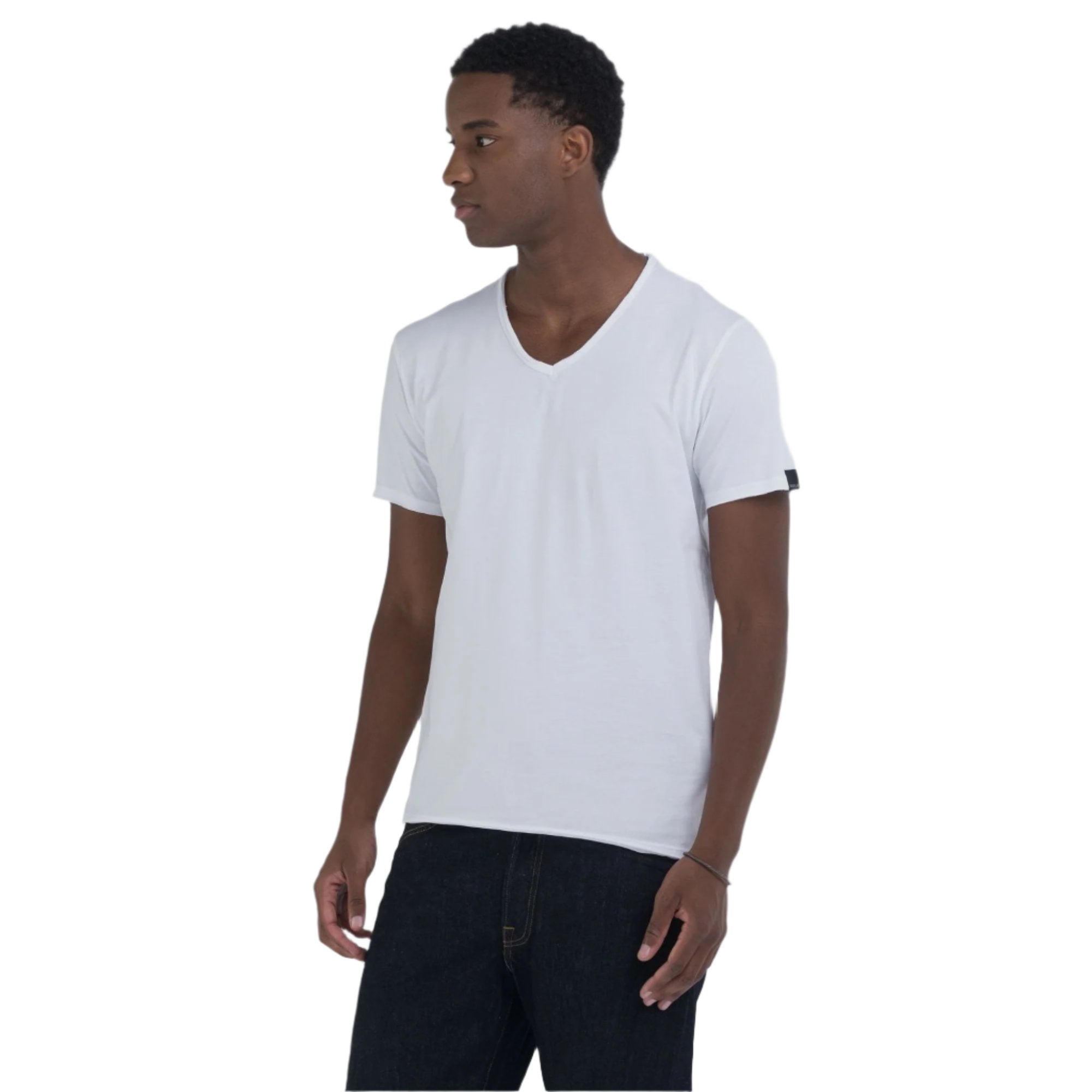 Replay Men's Cotton V-neck T-shirt | All Clothing | GCC | Men | Mens | Mens Fashion | Tops & T-Shirts Replay Men's Cotton V-neck T-shirt | All Clothing | GCC | Men | Mens | Mens Fashion | Tops & T-Shirts
