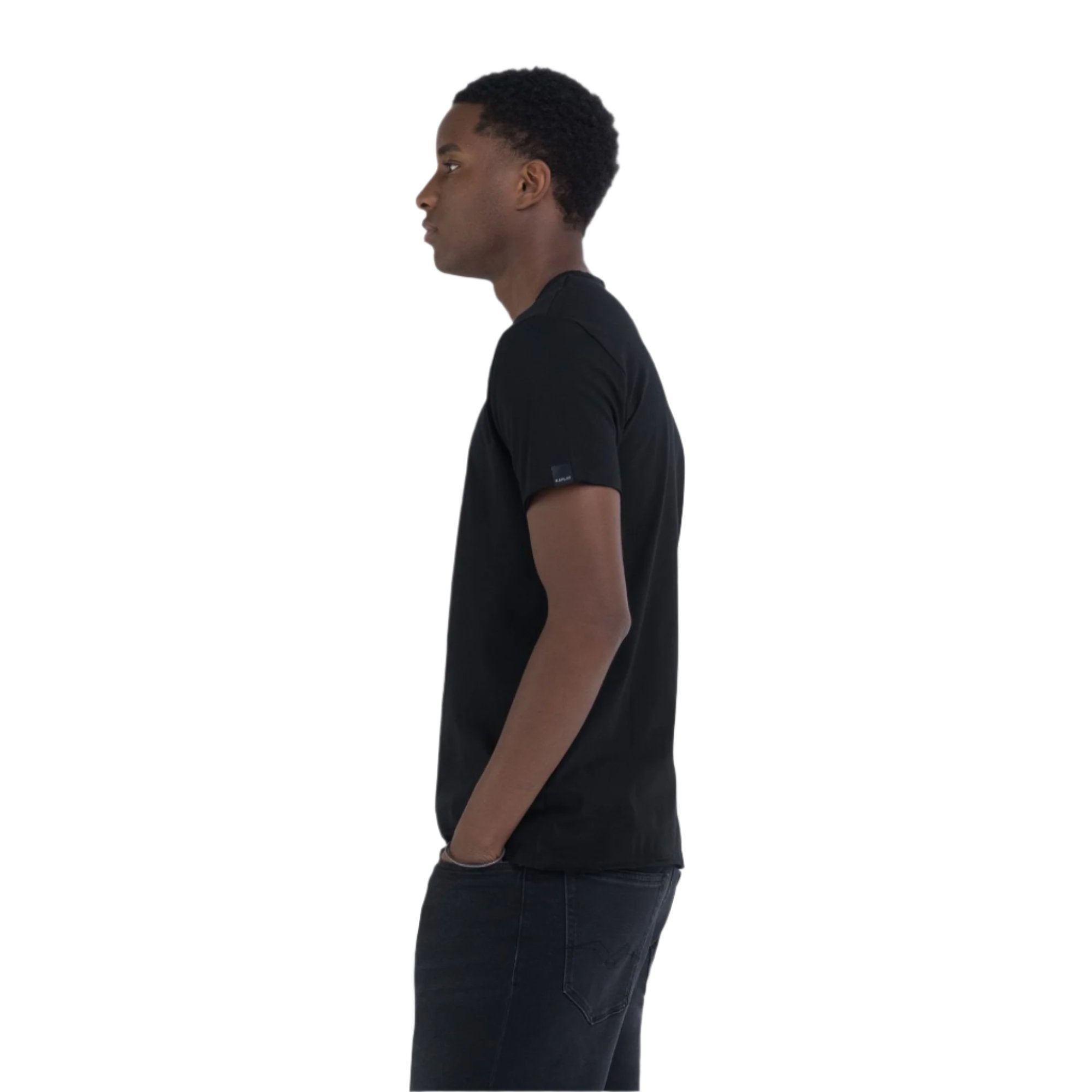 Replay Men's Cotton V-neck T-shirt | All Clothing | GCC | Men | Mens | Mens Fashion | Tops & T-Shirts Replay Men's Cotton V-neck T-shirt | All Clothing | GCC | Men | Mens | Mens Fashion | Tops & T-Shirts