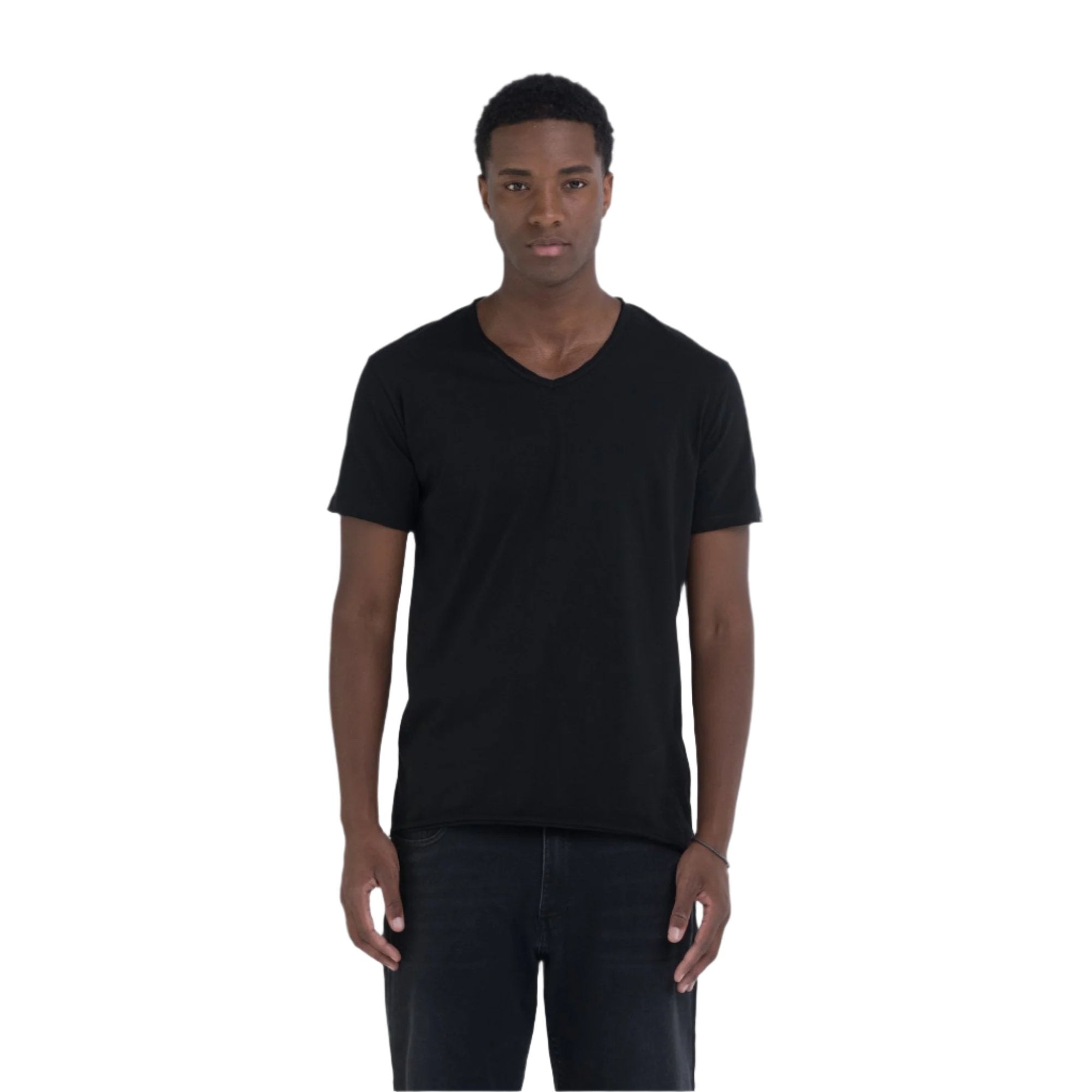 Replay Men's Cotton V-neck T-shirt | All Clothing | GCC | Men | Mens | Mens Fashion | Tops & T-Shirts Replay Men's Cotton V-neck T-shirt | All Clothing | GCC | Men | Mens | Mens Fashion | Tops & T-Shirts