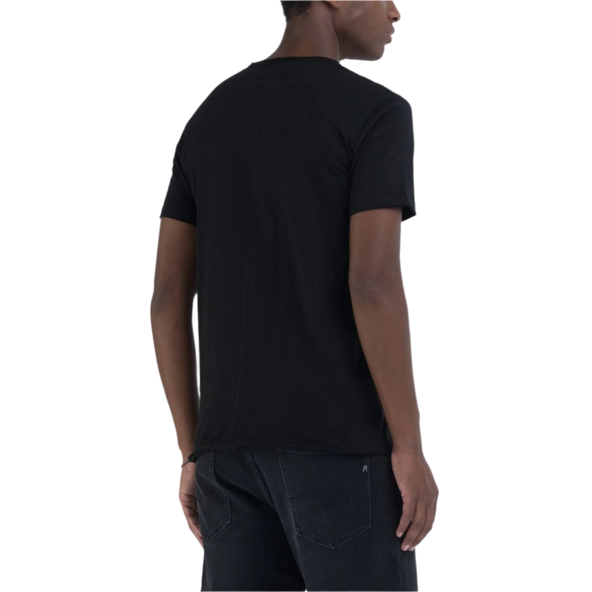 Replay Men's Cotton V-neck T-shirt | All Clothing | GCC | Men | Mens | Mens Fashion | Tops & T-Shirts Replay Men's Cotton V-neck T-shirt | All Clothing | GCC | Men | Mens | Mens Fashion | Tops & T-Shirts