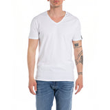 Replay Men's  V-neck Jersey T-shirt