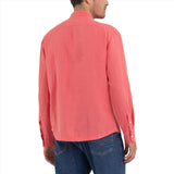 Replay Men's  Regular Fit Shirt in Linen with Pocket