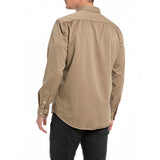 Replay Men's Twill Shirt with Pocket