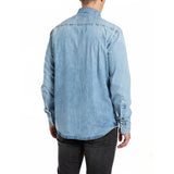 Replay Men's Regular Fit Denim Shirt