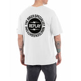 Replay Men's T-shirt with Biker Print
