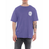 Replay Men's T-shirt with Biker Print