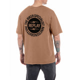 Replay Men's T-shirt with Biker Print