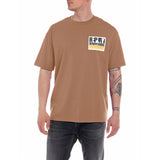 Replay Men's Relaxed Single Cotton Jersey T-shirt