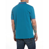 Replay Men's Regular Fit Stretch Piquet Polo