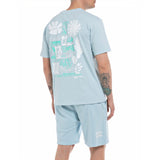 Replay Men's Crewneck T-shirt with Print