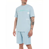 Replay Men's Crewneck T-shirt with Print