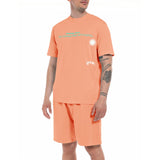 Replay Men's Crewneck T-shirt with Print