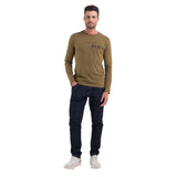 Replay Men's Regular Slim Basic Jersey Long Sleeve T-shirt