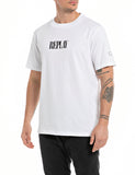 Replay Men's T-shirt in Open end Jersey with Print