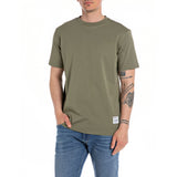 Replay Men's Crewneck t-shirt with micro print