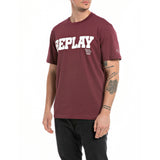Replay Men's Crewneck T-shirt with Print