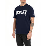Replay Men's Crewneck T-shirt with Print