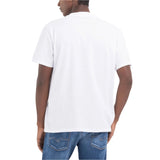 Replay Men's Crewneck T-shirt in Jersey with Embossed Print