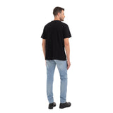 Replay Men's Crewneck T-shirt in Jersey with Embossed Print