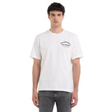 Replay Men's Jersey T-shirt with Biker Print