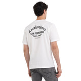 Replay Men's Jersey T-shirt with Biker Print