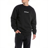 Replay Men's  Relaxed Fit Crewneck Sweatshirt with Print