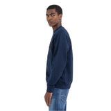 Replay Men's Crewneck Sweatshirt with Athletic Print