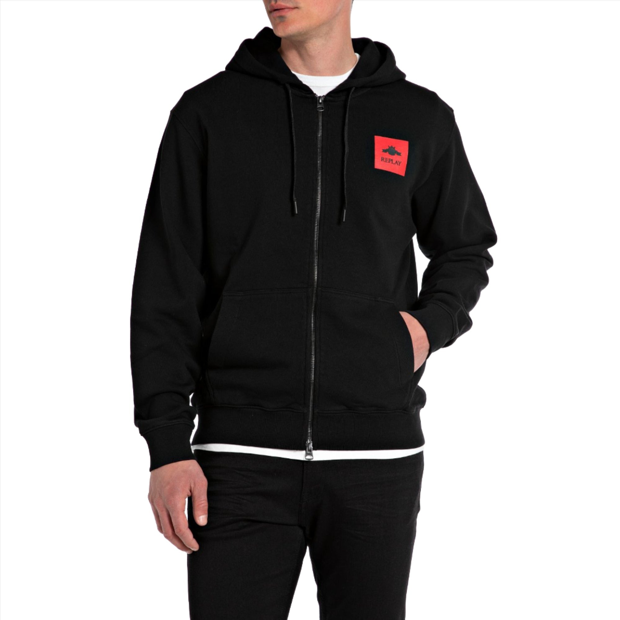 Replay Men's Hoodie with Archive Logo | All Clothing | FYFL | GCC | Men | Men Sweatshirt & Hoodies | Mens | Mens Fashion Replay Men's Hoodie with Archive Logo | All Clothing | FYFL | GCC | Men | Men Sweatshirt & Hoodies | Mens | Mens Fashion