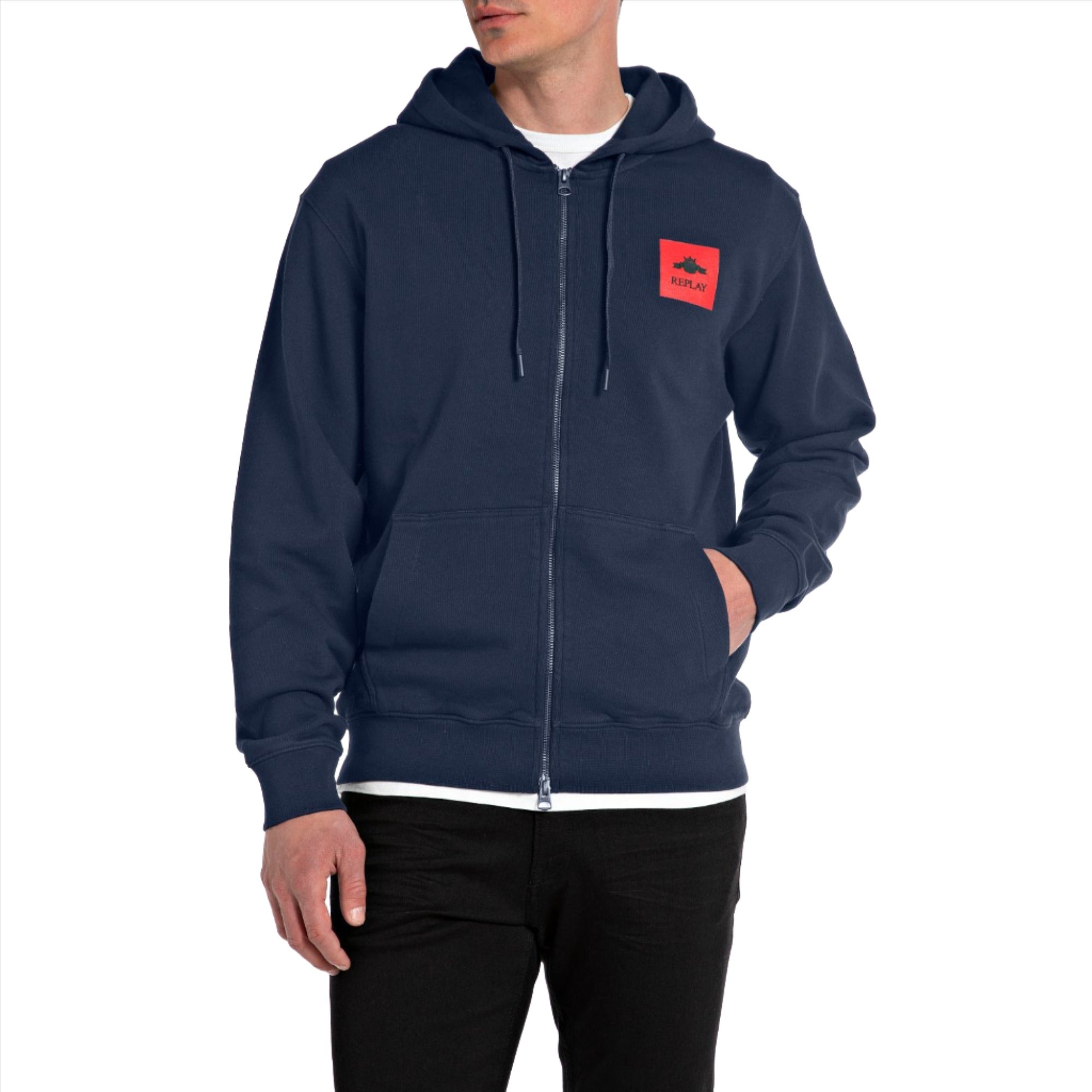 Replay Men's Hoodie with Archive Logo | All Clothing | FYFL | GCC | Men | Men Sweatshirt & Hoodies | Mens | Mens Fashion Replay Men's Hoodie with Archive Logo | All Clothing | FYFL | GCC | Men | Men Sweatshirt & Hoodies | Mens | Mens Fashion