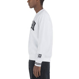 Replay Men's Sweatshirt with Striped Edges and Appliques