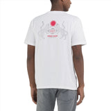 Replay Men's Jersey T-shirt with Custom Garage Print