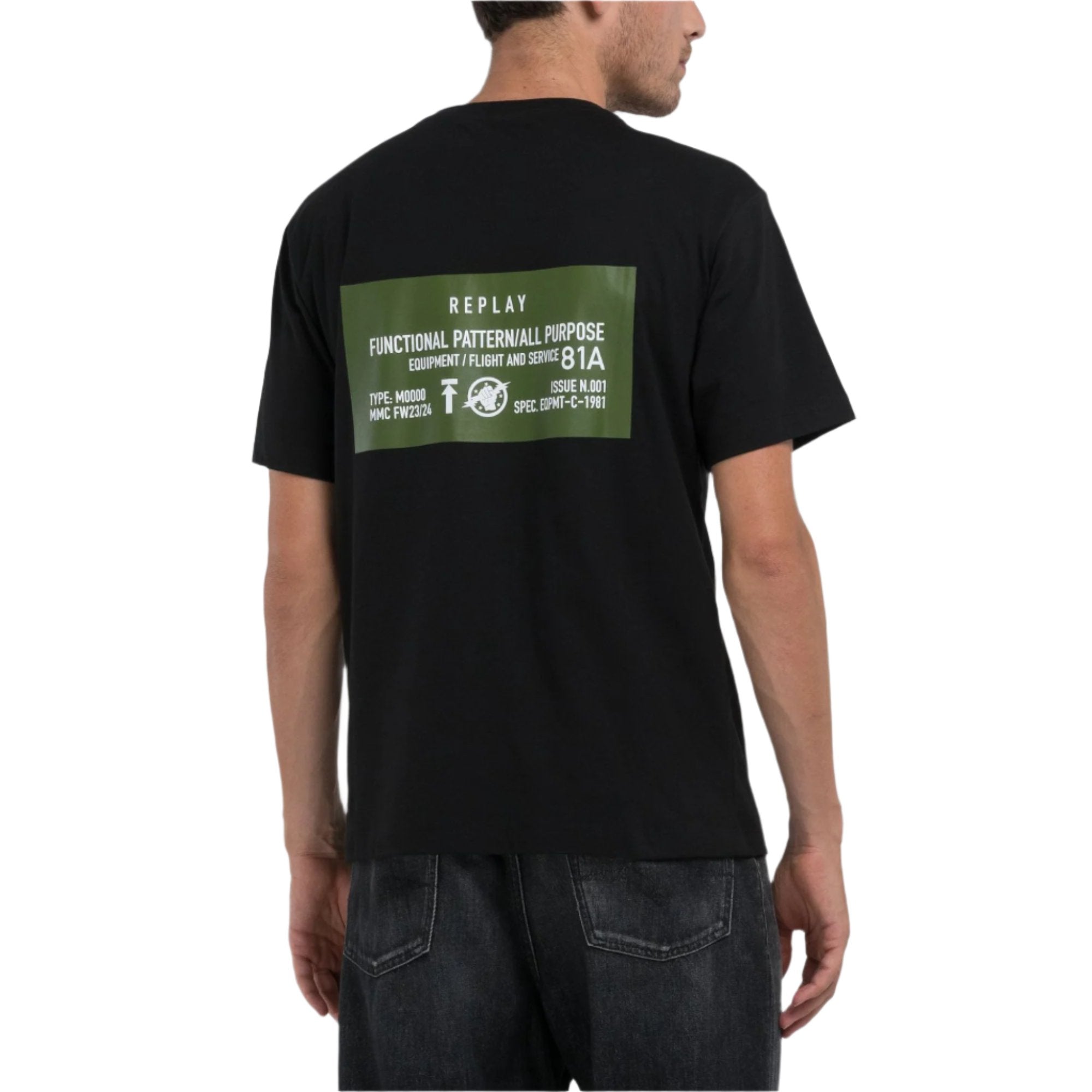 Replay Men's Jersey T-shirt With Print On Chest | All Clothing | GCC | Men | Mens | Mens Fashion | Spring Festival | Tops & T-Shirts Replay Men's Jersey T-shirt With Print On Chest | All Clothing | GCC | Men | Mens | Mens Fashion | Spring Festival | Tops & T-Shirts