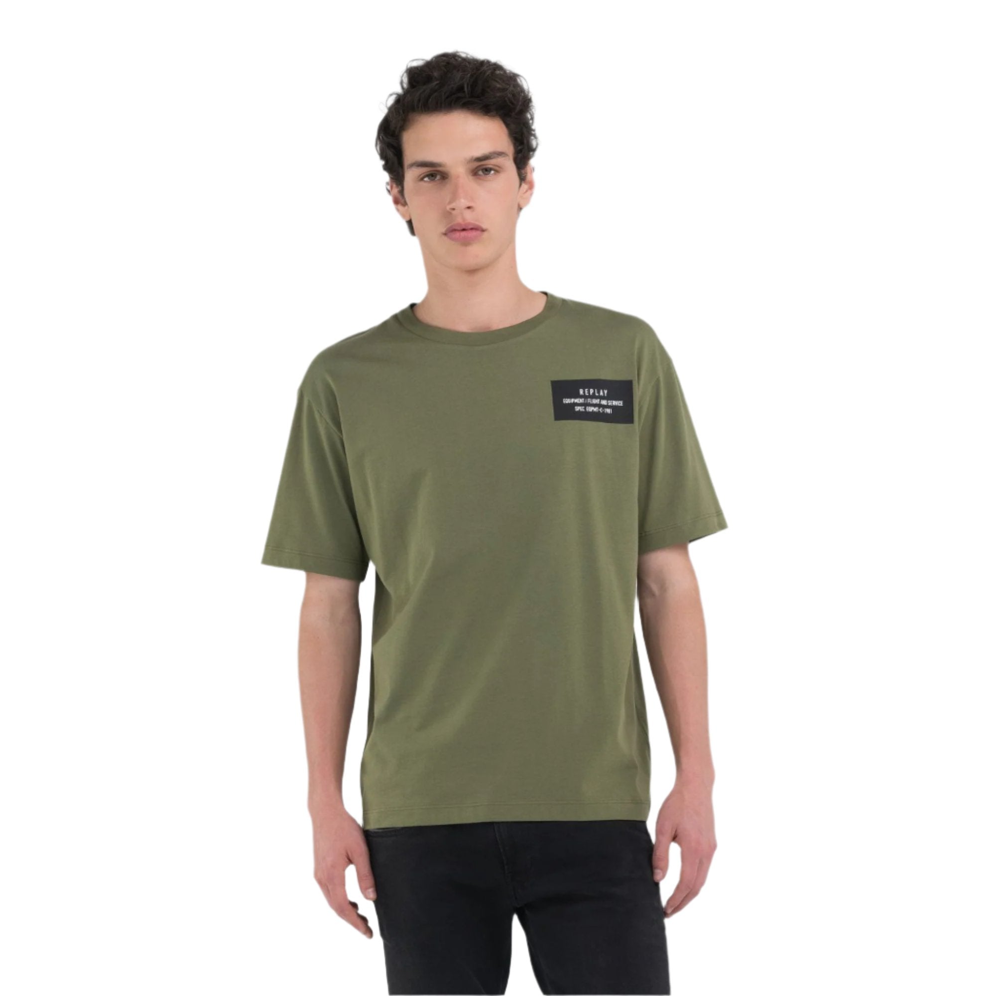 Replay Men's Jersey T-shirt With Print On Chest | All Clothing | GCC | Men | Mens | Mens Fashion | Spring Festival | Tops & T-Shirts Replay Men's Jersey T-shirt With Print On Chest | All Clothing | GCC | Men | Mens | Mens Fashion | Spring Festival | Tops & T-Shirts