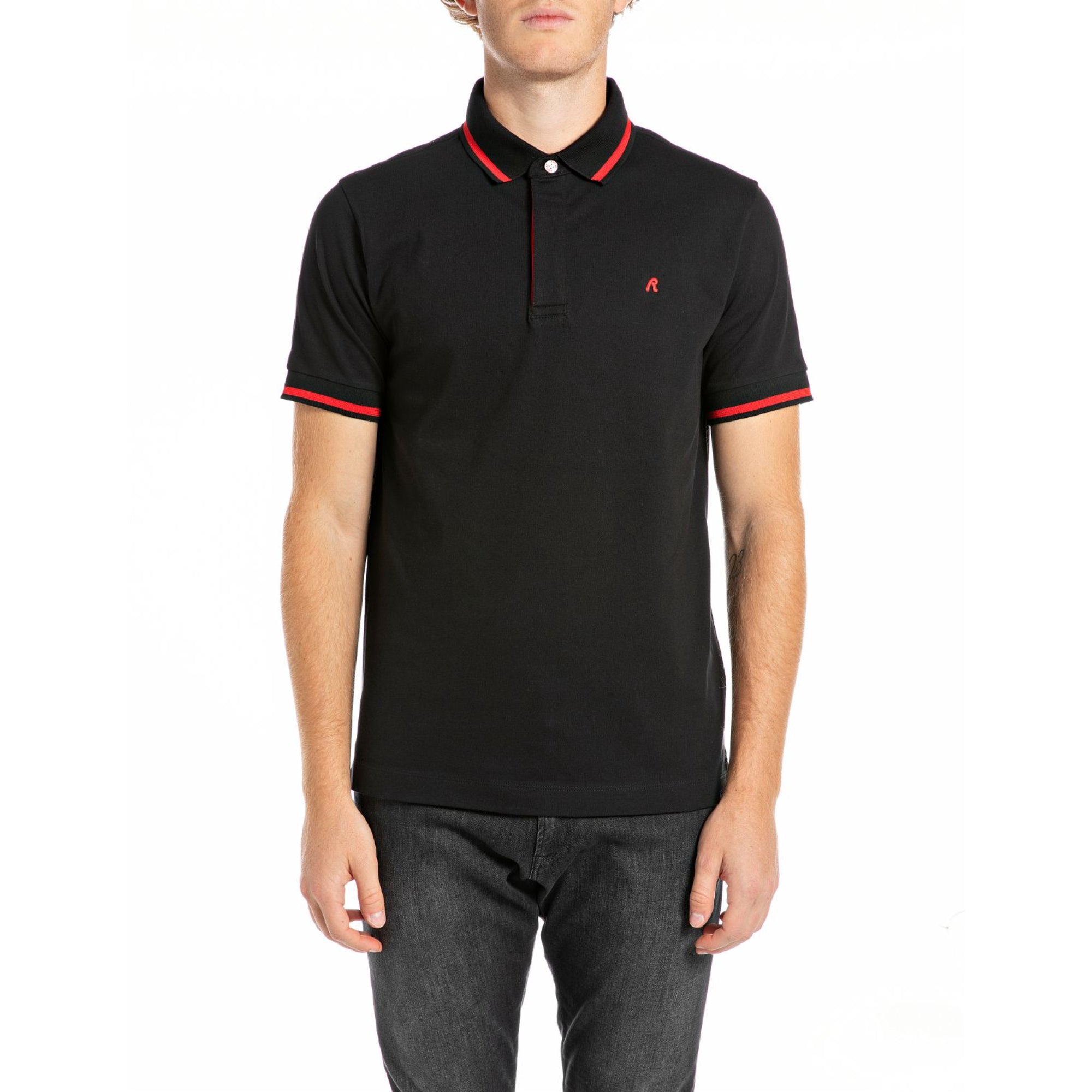 Replay Men's Polo Stretch Cotton Piquet | All Clothing | GCC | Men | Men's Polo Shirt | Mens | Mens Fashion Replay Men's Polo Stretch Cotton Piquet | All Clothing | GCC | Men | Men's Polo Shirt | Mens | Mens Fashion